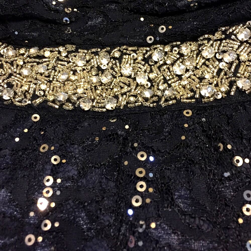 Michelle Strapless Navy Blue Homecoming Dress Size XS - Picture 3 of 4